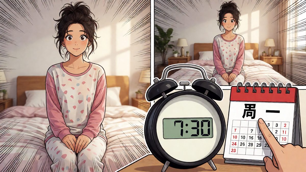 7:30！要迟到了！！！