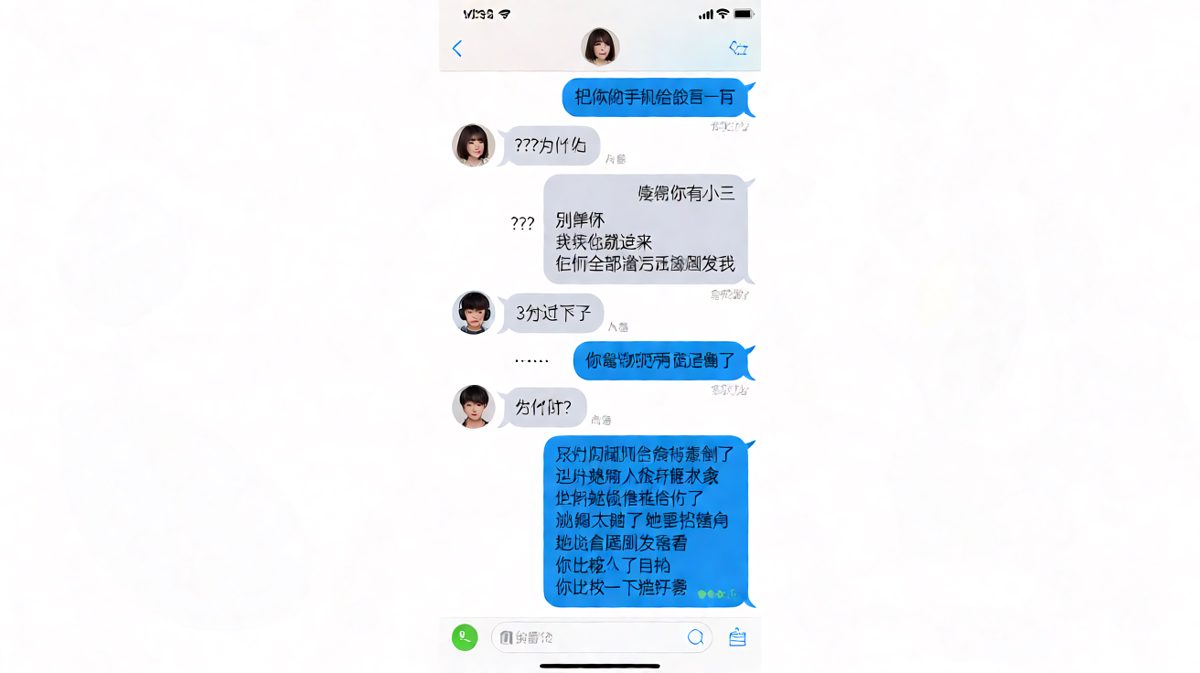 查手机发现他删了记录，结果是妈妈安排的相亲对象