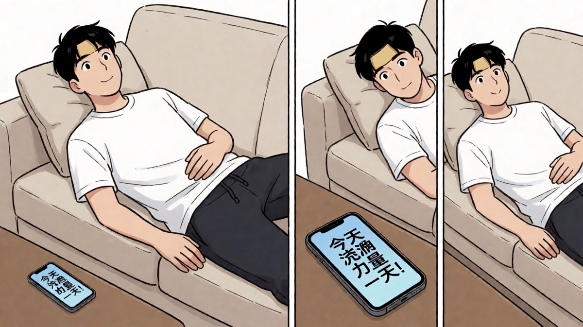 浑身酸痛不想动，但收到打卡提醒
