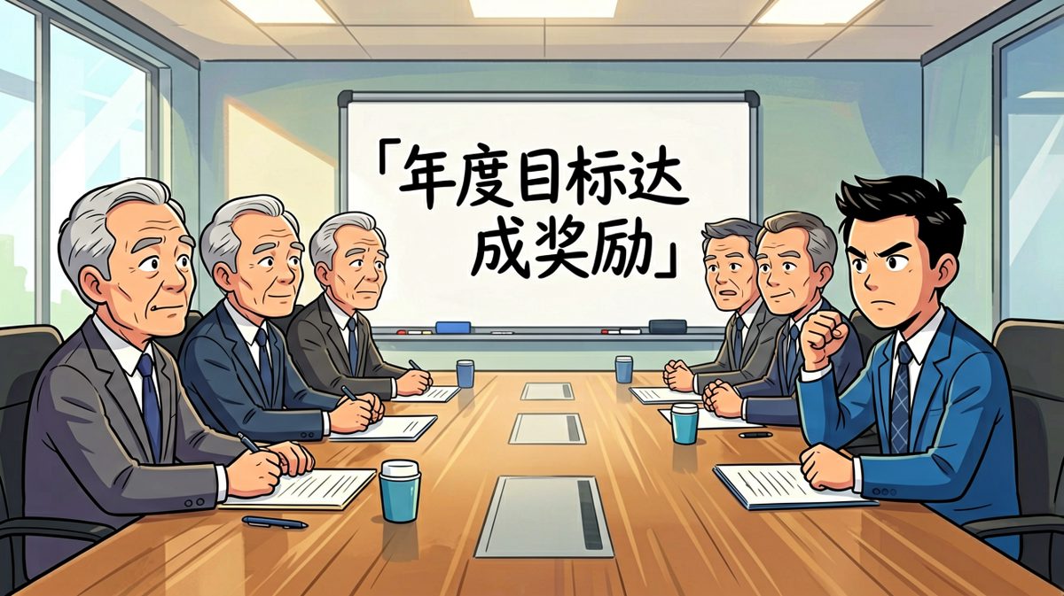老板：今年目标达成，全员旅游！员工欢呼……老板：没错，是想象中游。