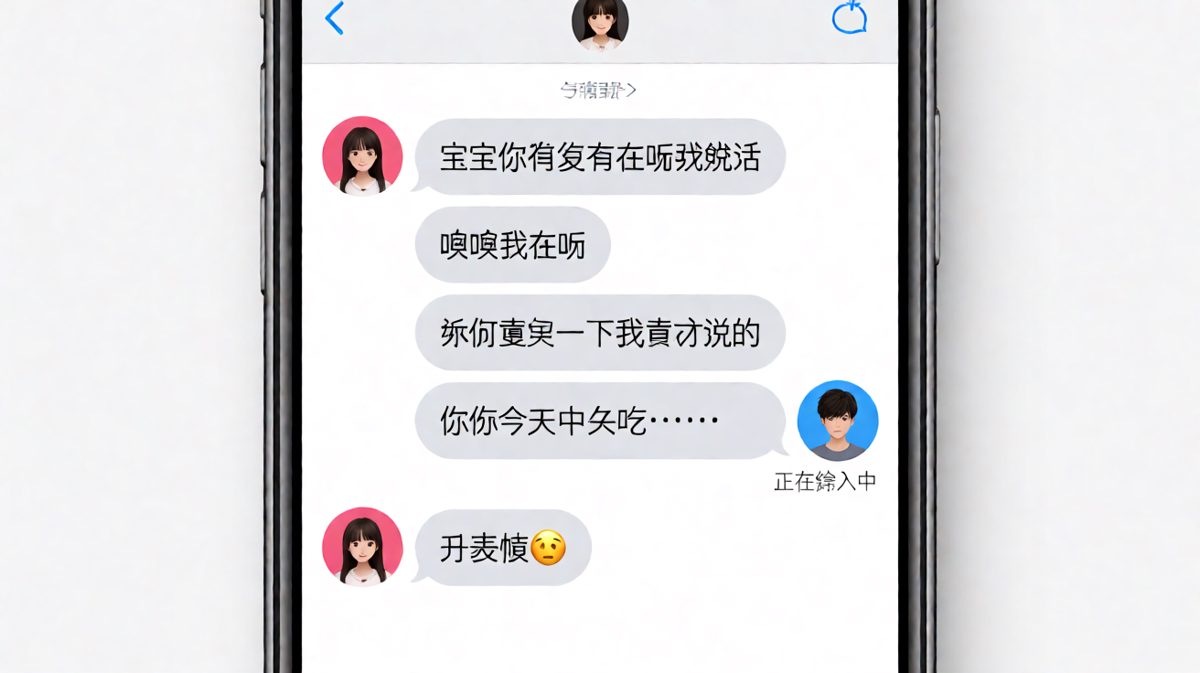 女生考男友听没听，结果被识破在敷衍