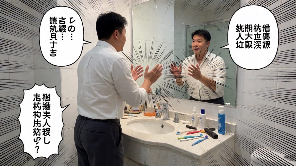 洗脸洗脸洗脸——但永远醒不了
