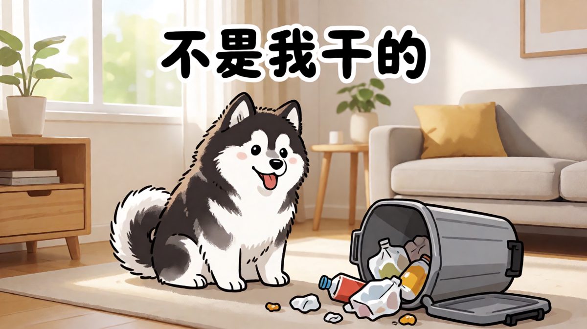 哈士奇的智商就像二维码——扫不出来的那种