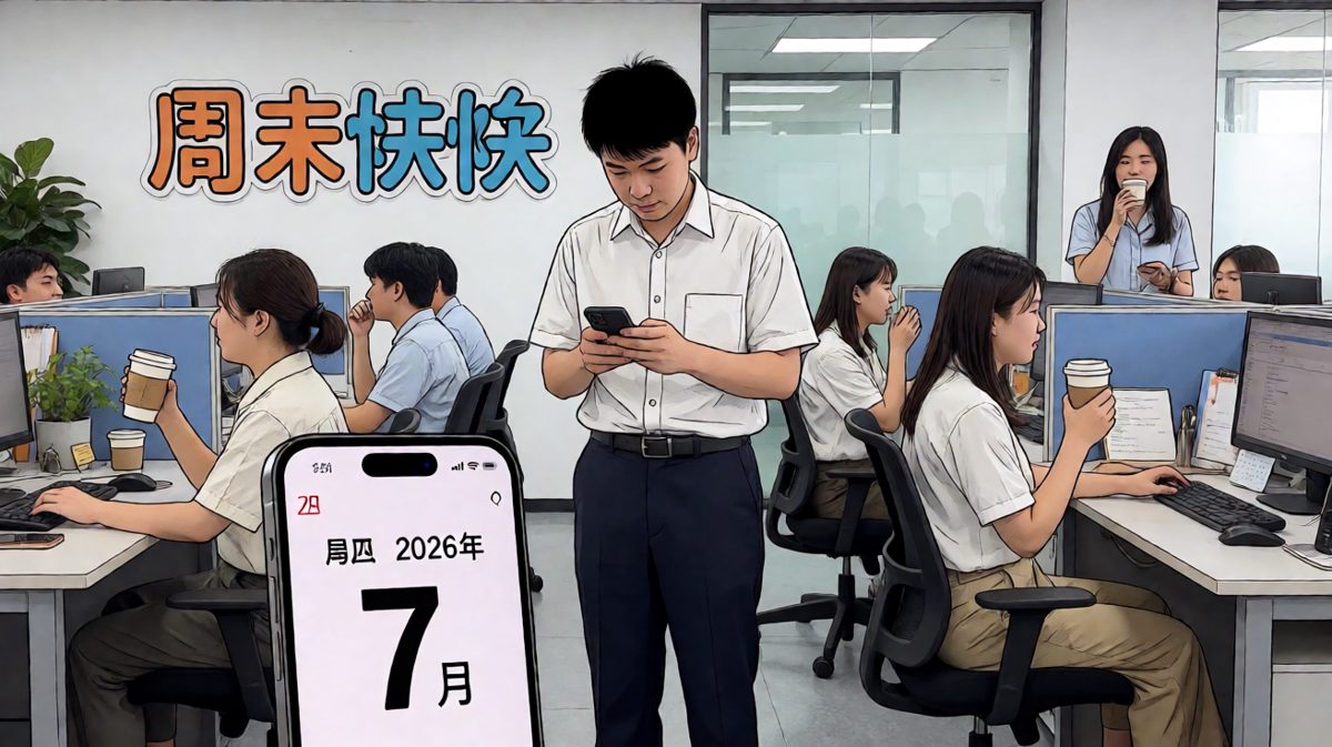 到公司才发现——今天原来是周六