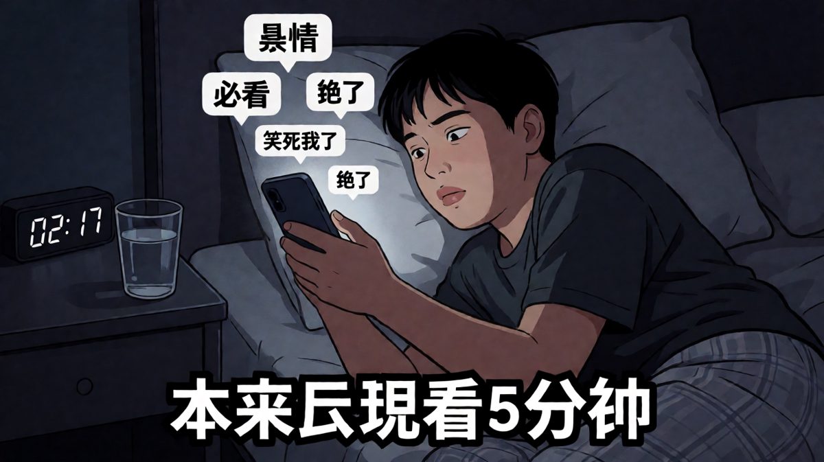 凌晨两点：说好的早睡呢？