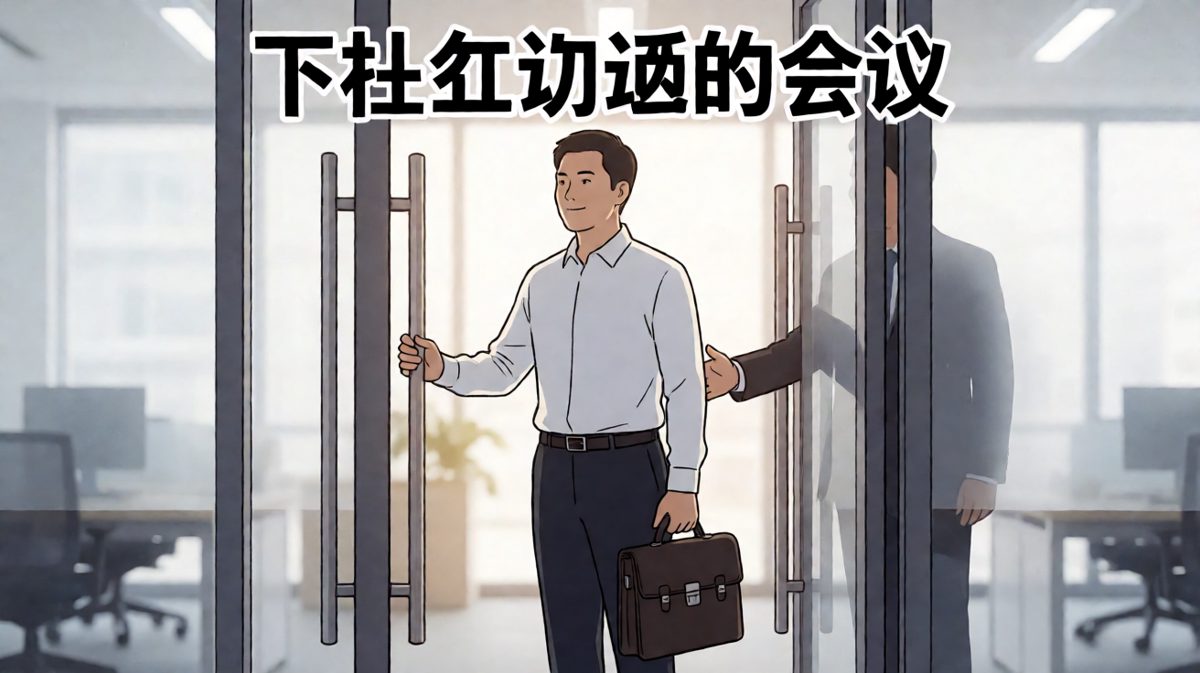 刚迈出公司大门的那一刻，命运就开始针对你。