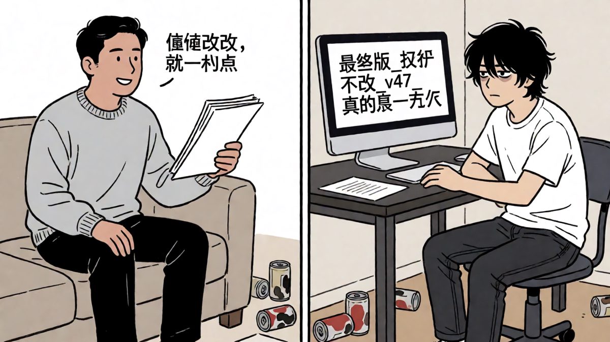 甲方说"随便改改"的时候，设计师已经开始了第47次崩溃