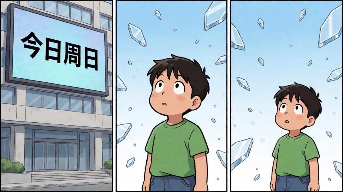 今天是周日……