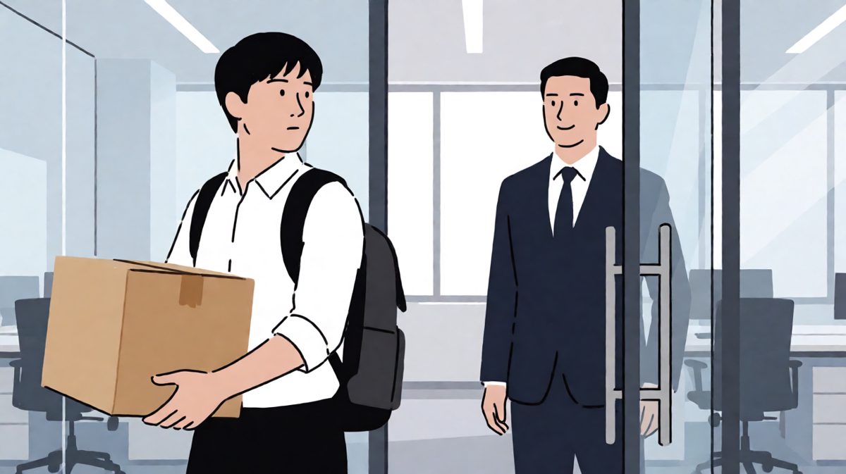 员工说："老板，我辞职了！"老板淡淡地说："去吧，记得把工位保洁费结一下，离职流程走完了吗？"
