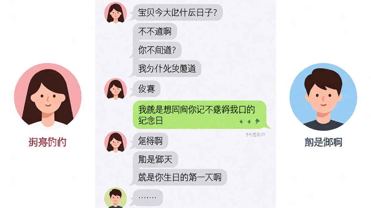 记纪念日翻车现场