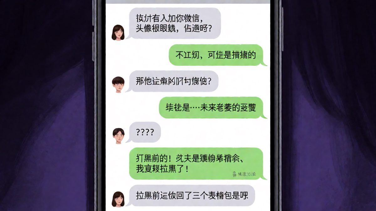 《未来老婆的闺蜜》——健身房销售的备注吓出男生一身冷汗