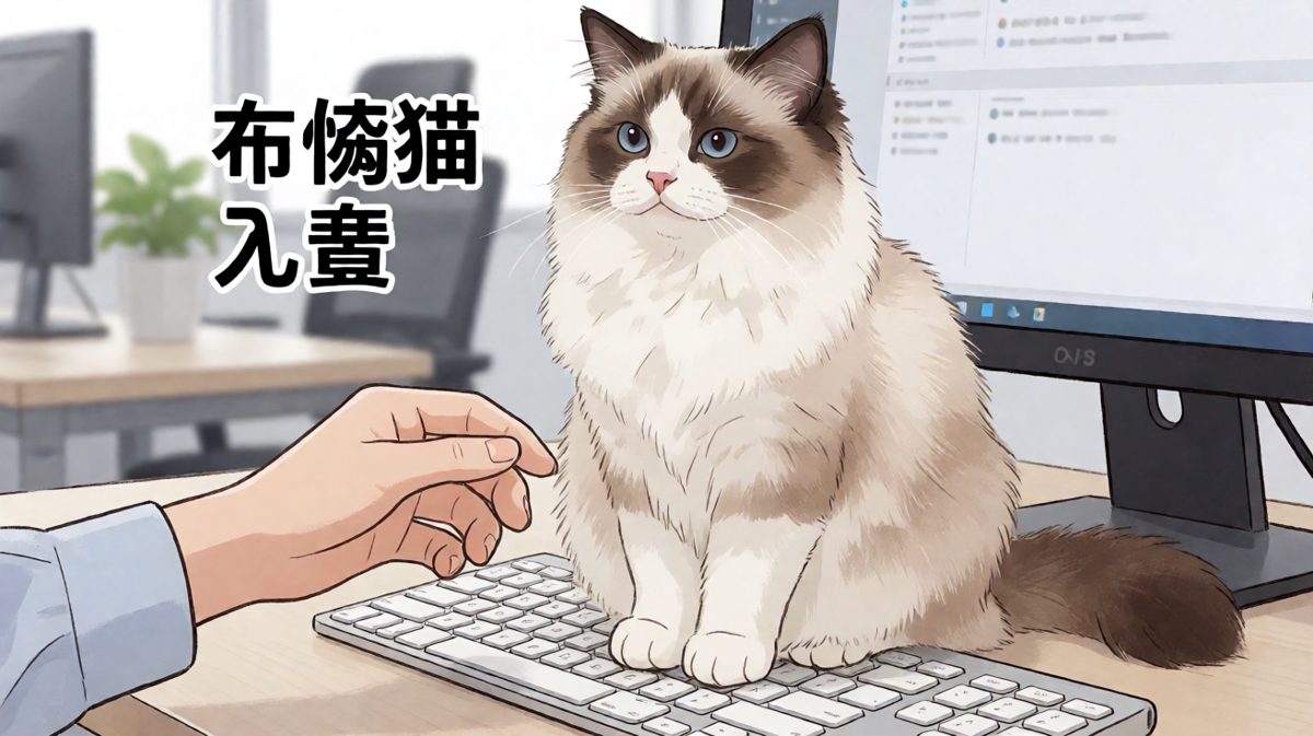 喵星人：不写完这封邮件不准下班