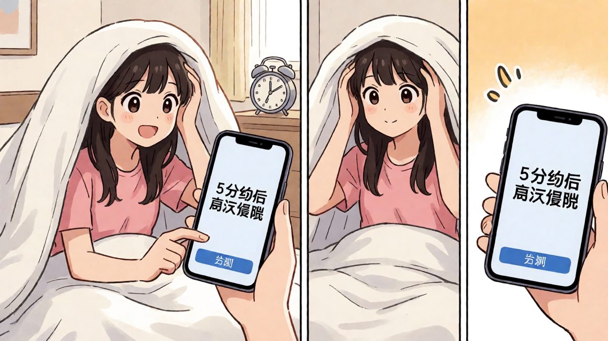 按下关闭键的瞬间，我就后悔了。