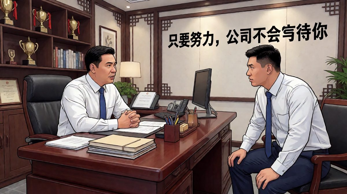 老板承诺'公司不会亏待你'，下一秒发下来的却是调岗通知单。