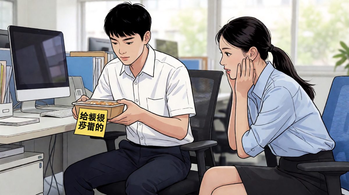 格三：拿错外卖的瞬间