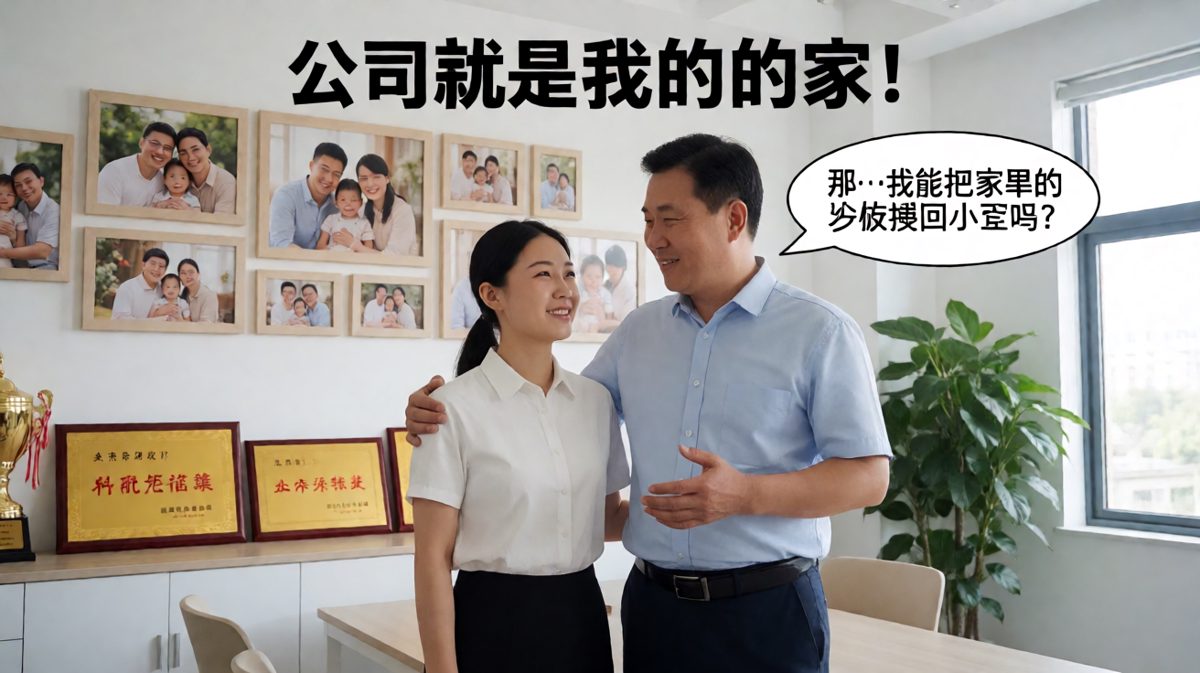 老板说公司是家，员工反手就要'搬家具'，老板当场石化。