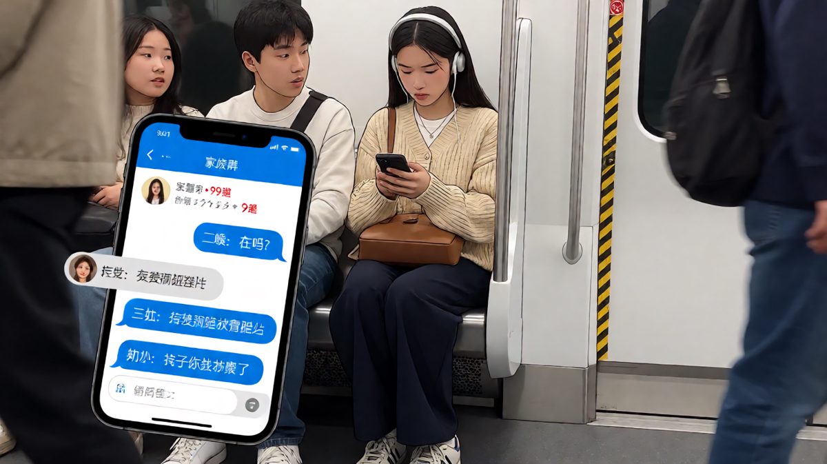社恐人在家族群里的每一次呼吸都是极限挑战