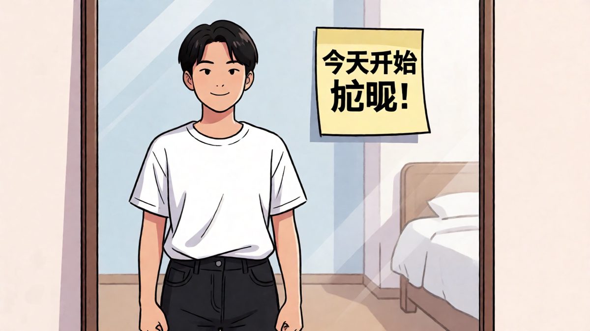 雄心勃勃立下减肥flag