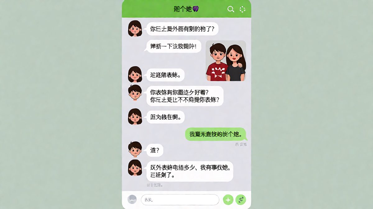 查岗变修罗场，男友一句话把女生整不会了。