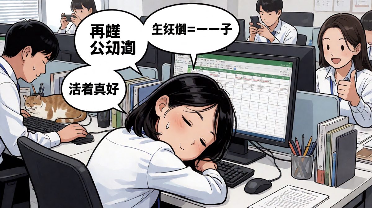 周一早会催眠术，一秒入睡是基本功