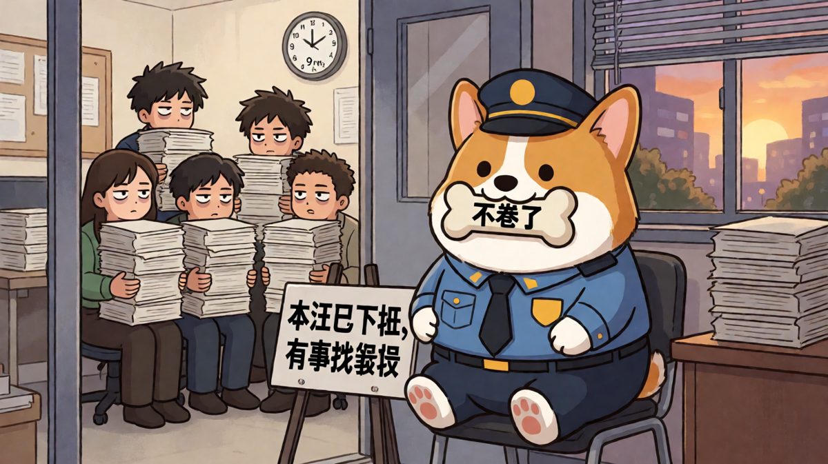 连狗都学会拒绝加班了，你还在坚守岗位？