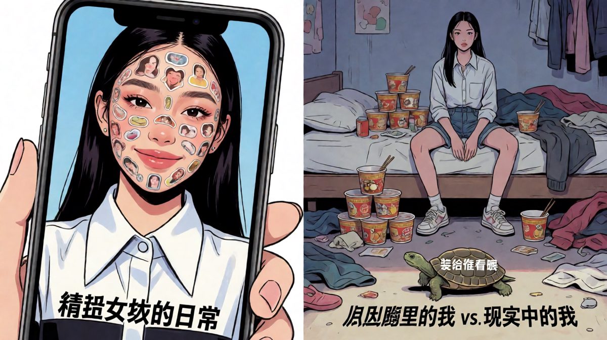 朋友圈里的精致人生，现实里的烂摊子