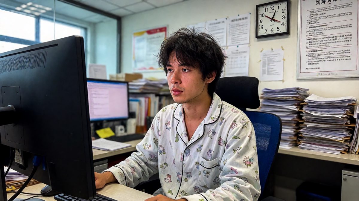 周一早上的我：灵魂已离家出走