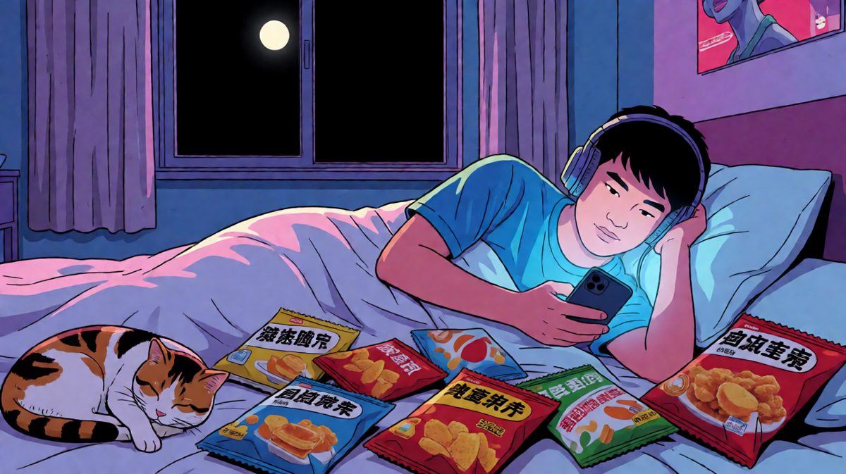 熬夜不是舍不得睡，是舍不得结束这一天