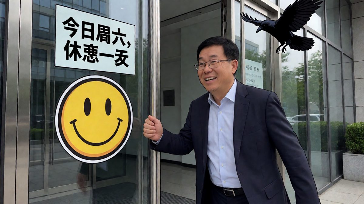 冲到公司，发现今天是周六
