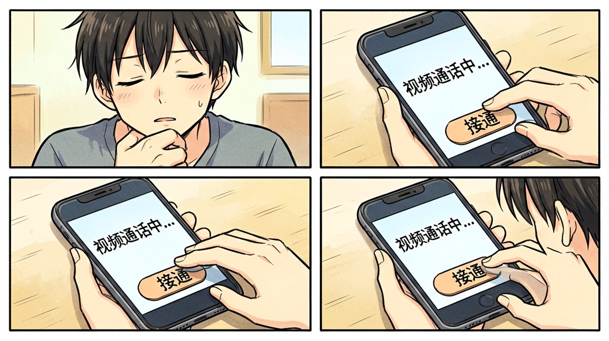 闭眼乱按，糟糕...