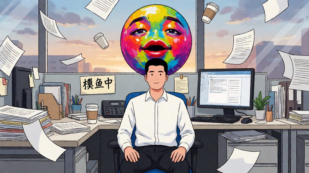 下班前一秒的状态，崩溃边缘疯狂试探。