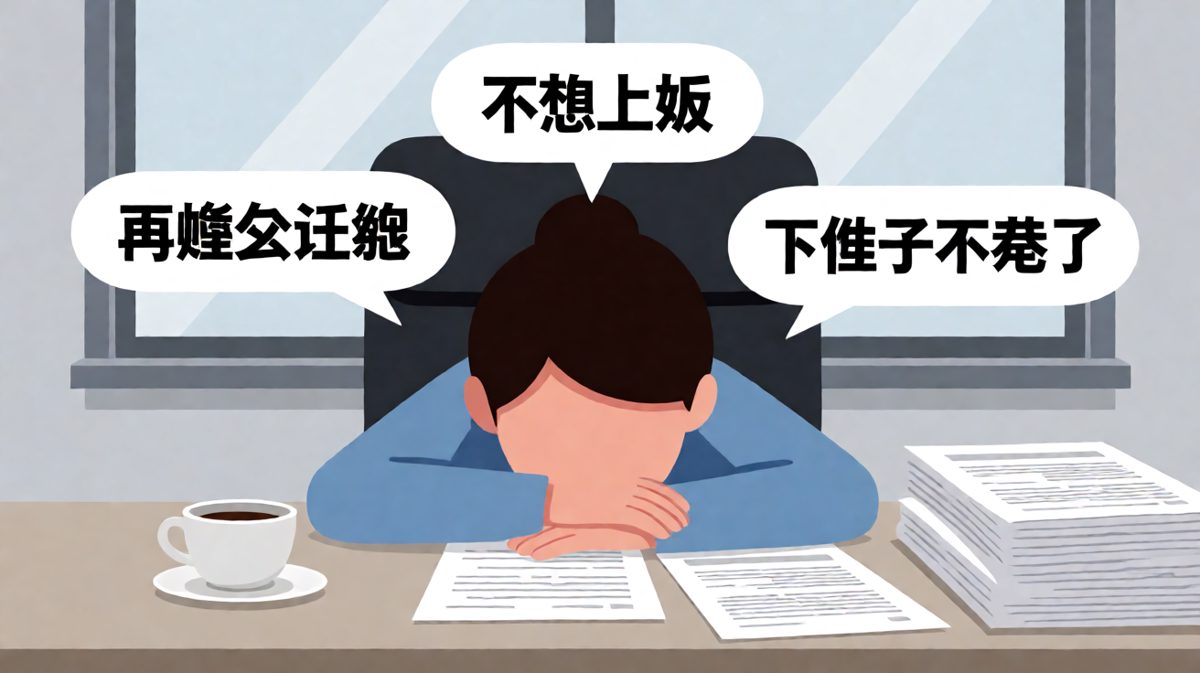 周一早上闹钟响起的瞬间，灵魂还在床上，身体已经被迫开机。