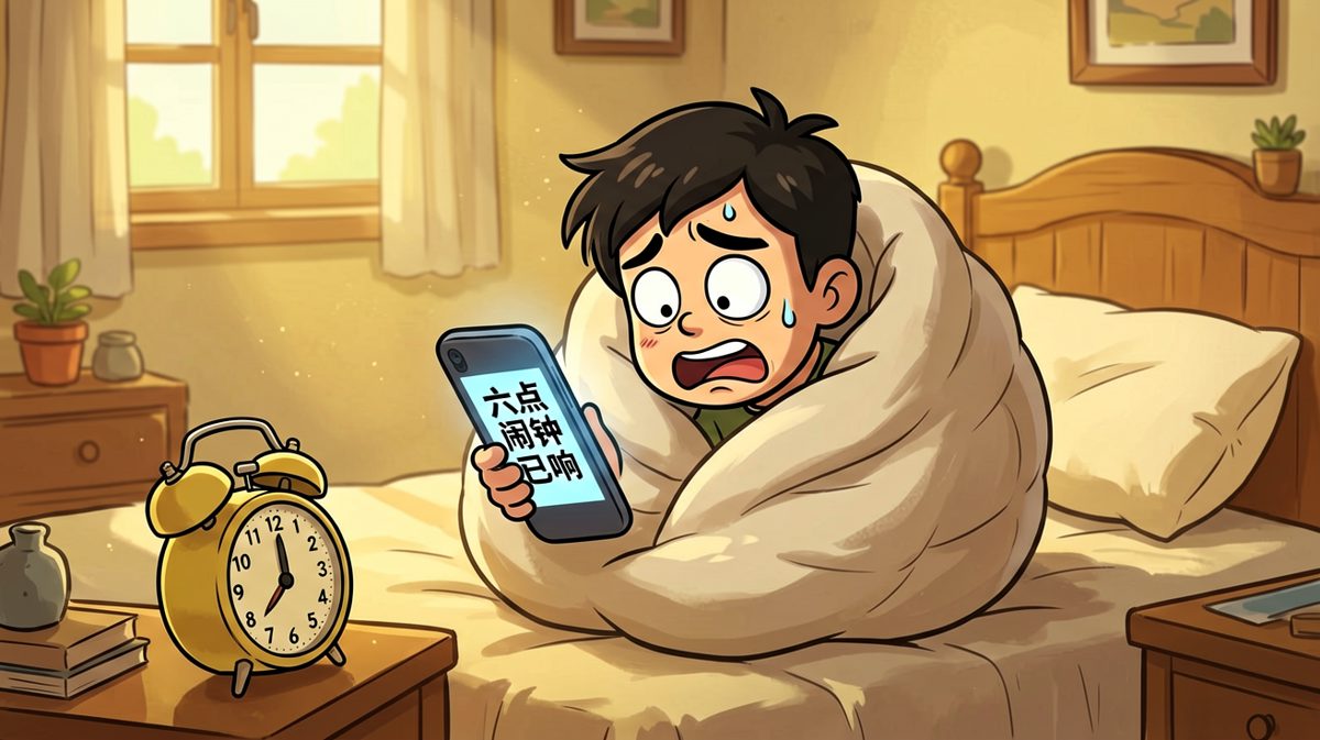 闹钟响起，战斗开始