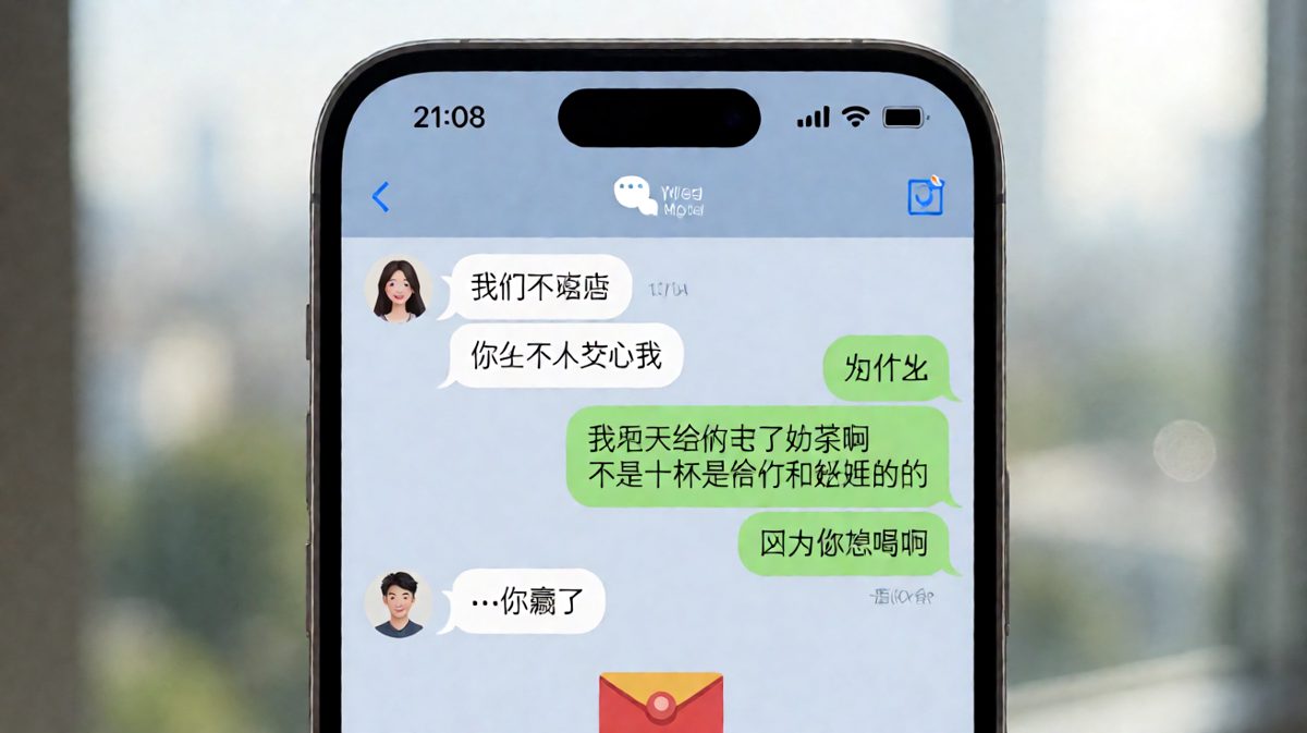 无理取闹终被逻辑打败，最后一句绝杀全场