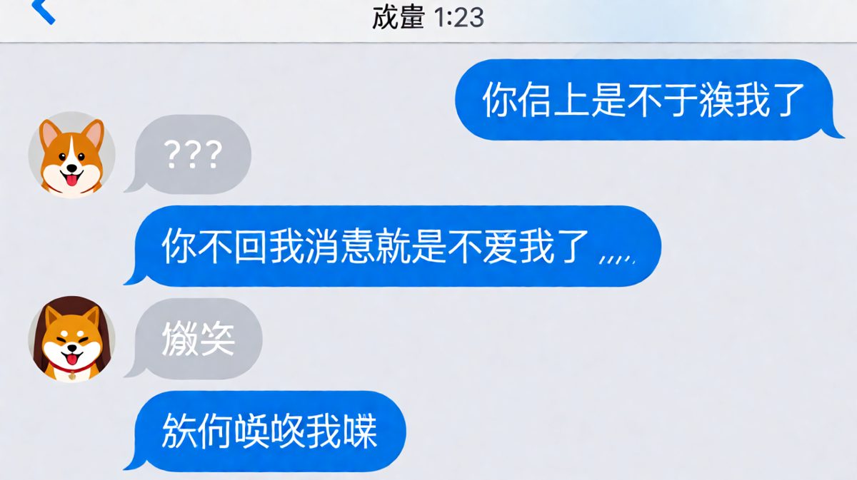 男生深夜装可怜求哄，结尾一秒现原形