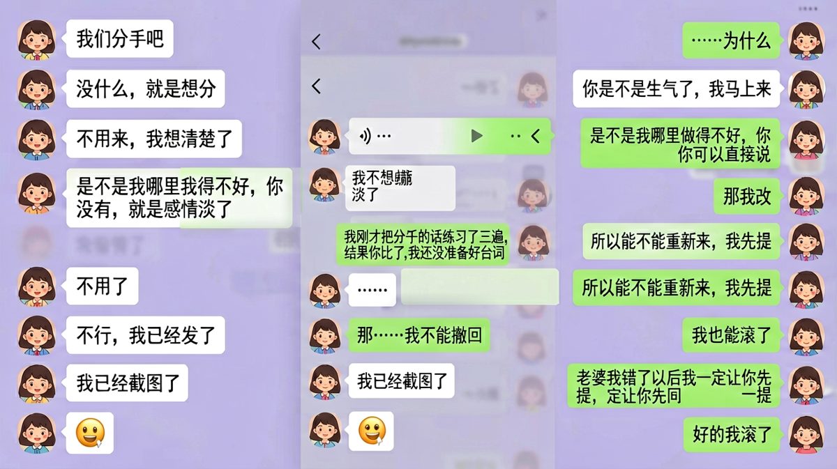 女生先发制人，结果成了全场的备胎