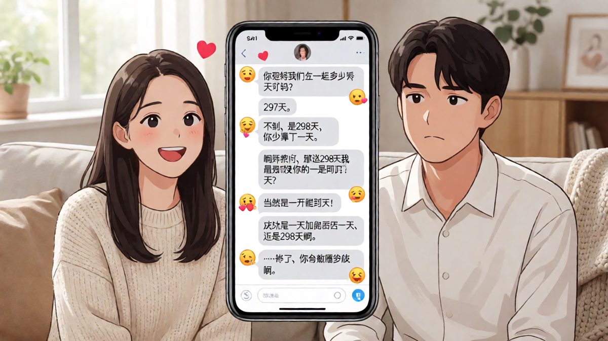 记日子这件事，男生总能用数学逻辑把自己作死