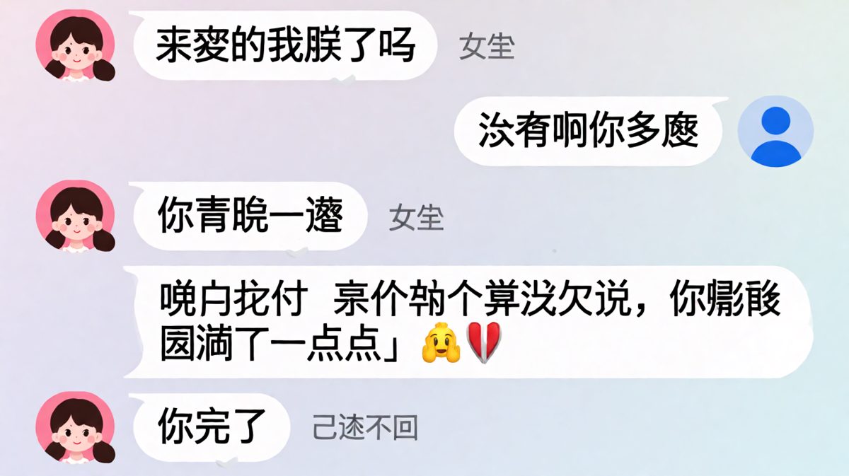 问胖没胖是送命题，直男的死亡回答