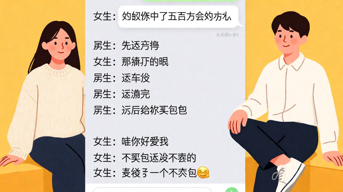 浪漫假设题被男生用财务思维完美破解
