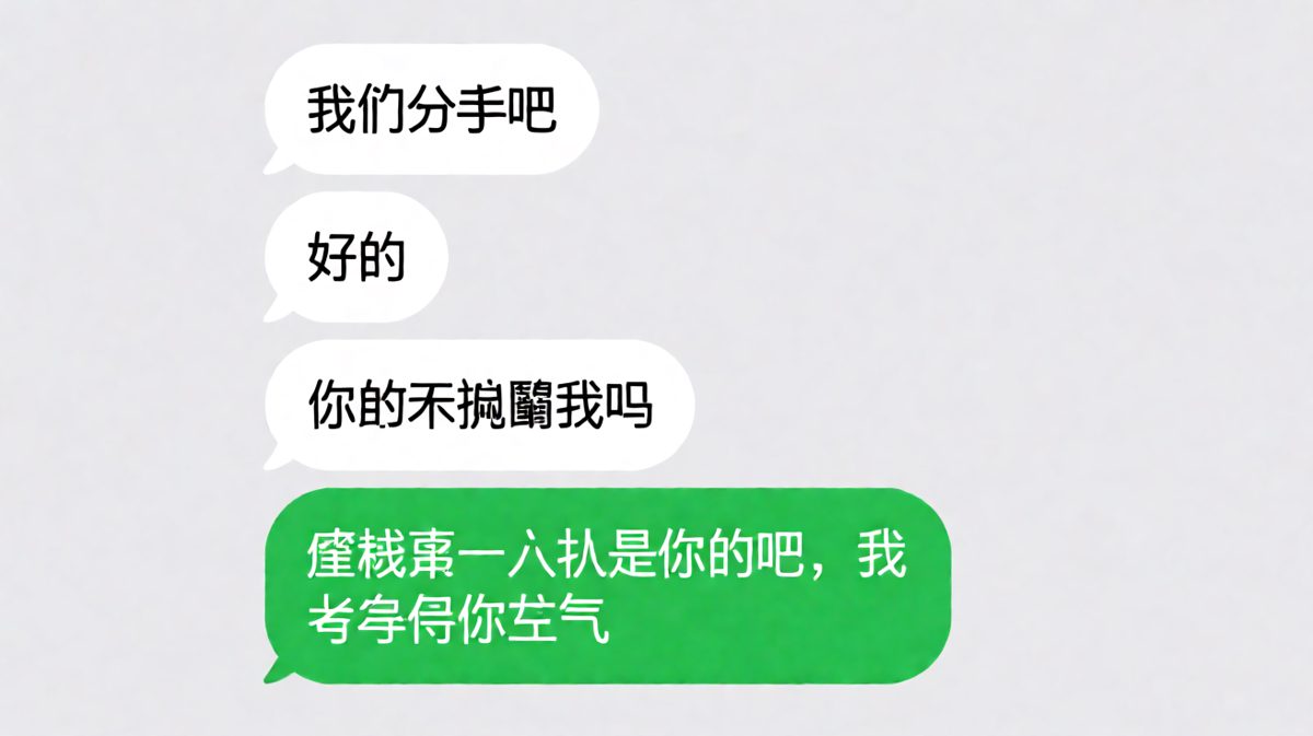 假装分手的真实目的：为了最后一块蛋糕