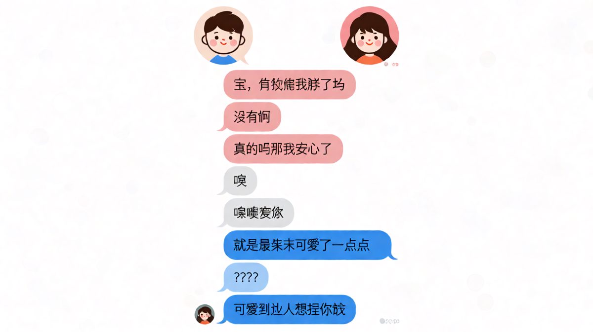 问胖没胖是个送命题，女生教科书级回答让人服气