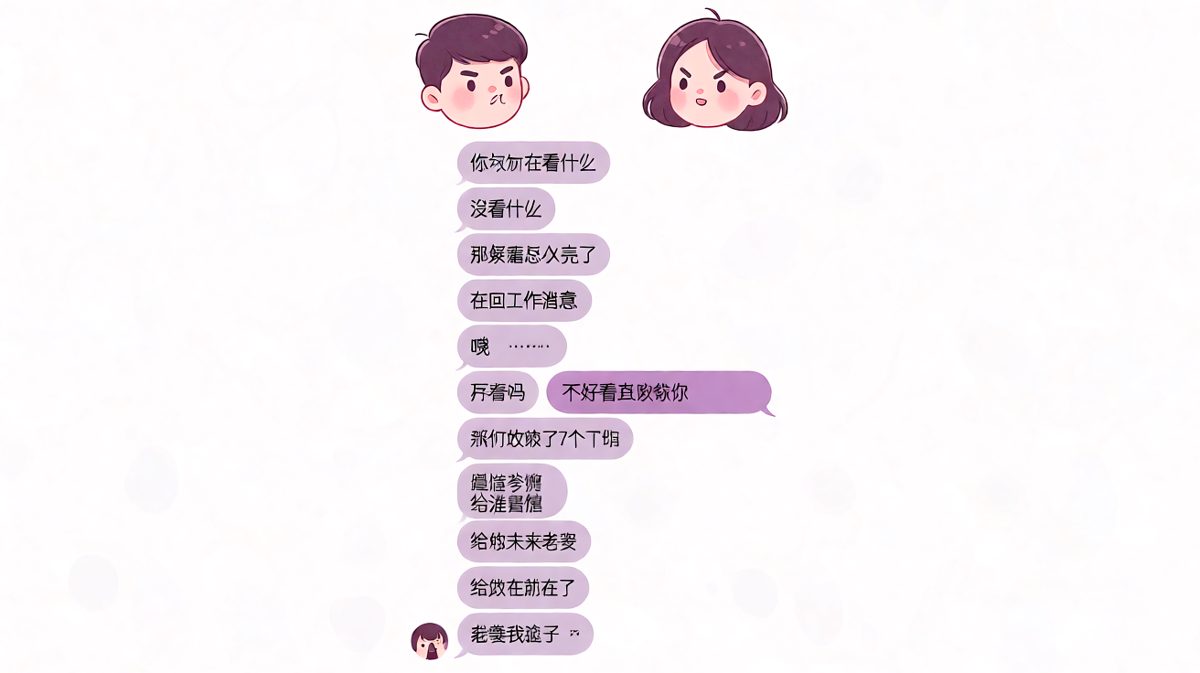 偷看美女被当场抓包，全靠一张嘴勉强求生