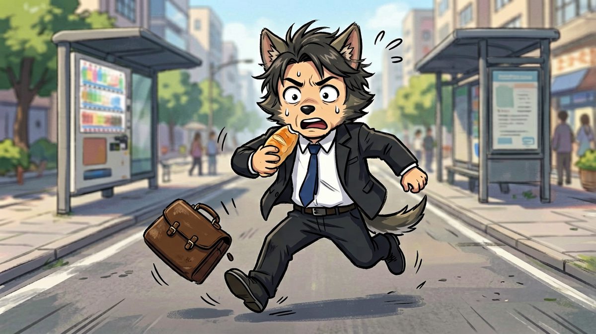 惊醒后一路狂奔，仿佛世界末日。