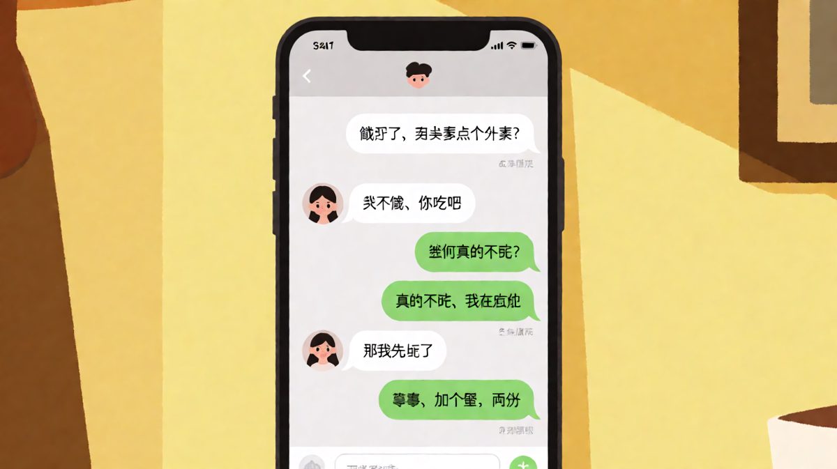 嘴上说减肥的人最迟不住外卖的嘴