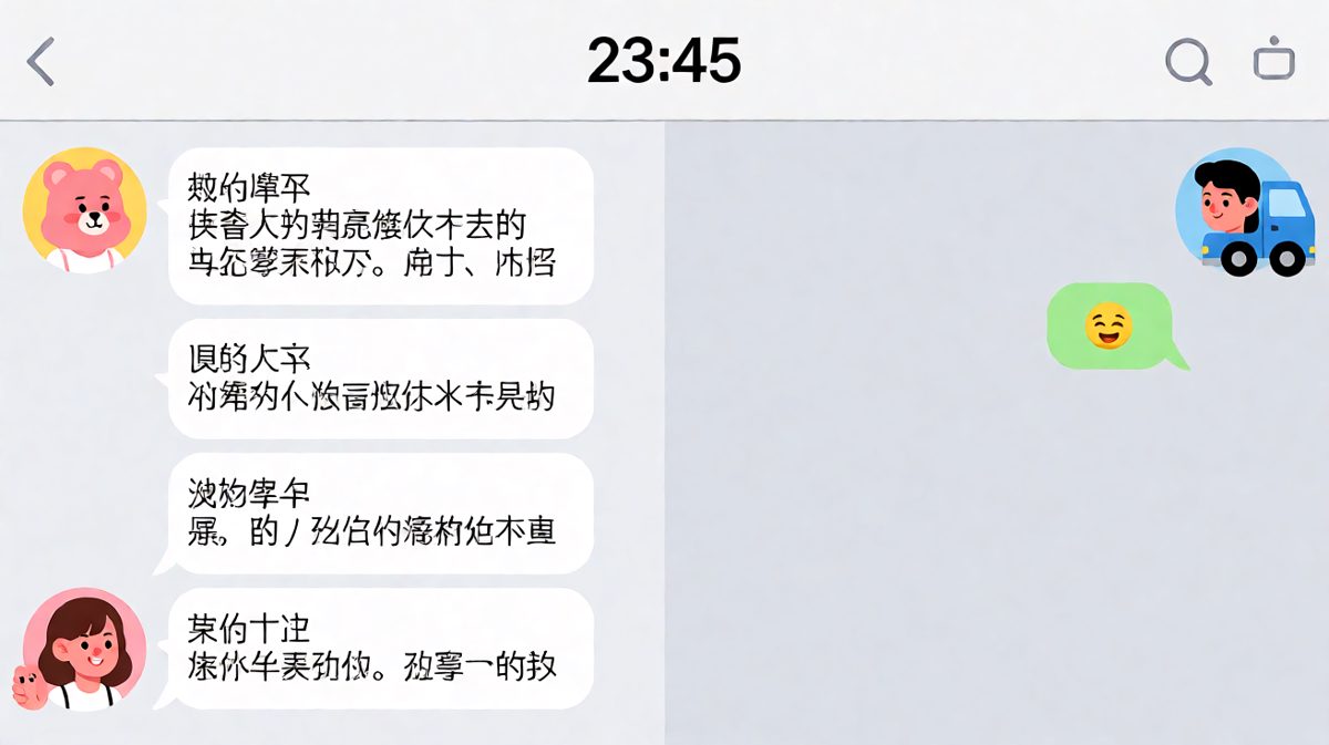 女生疯狂输出，男生只发表情包的错位日常