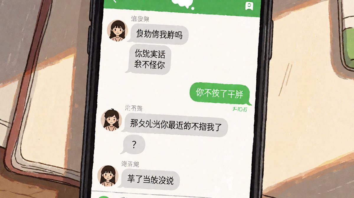 送命题连环炮让男生当场宕机