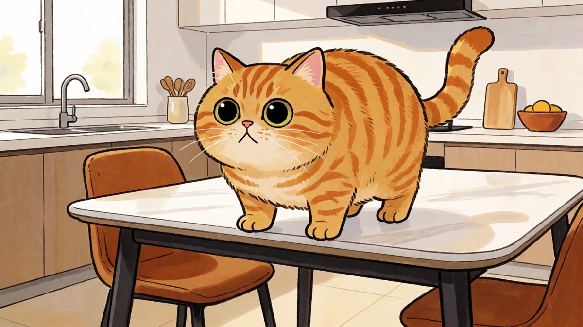 猫：我已经站在这里了，说什么都可以过去了