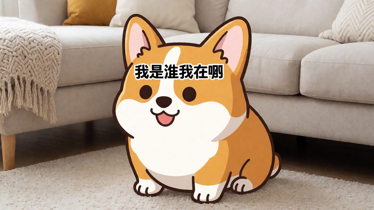 狗：谁来救救我……但我好像够不到开关