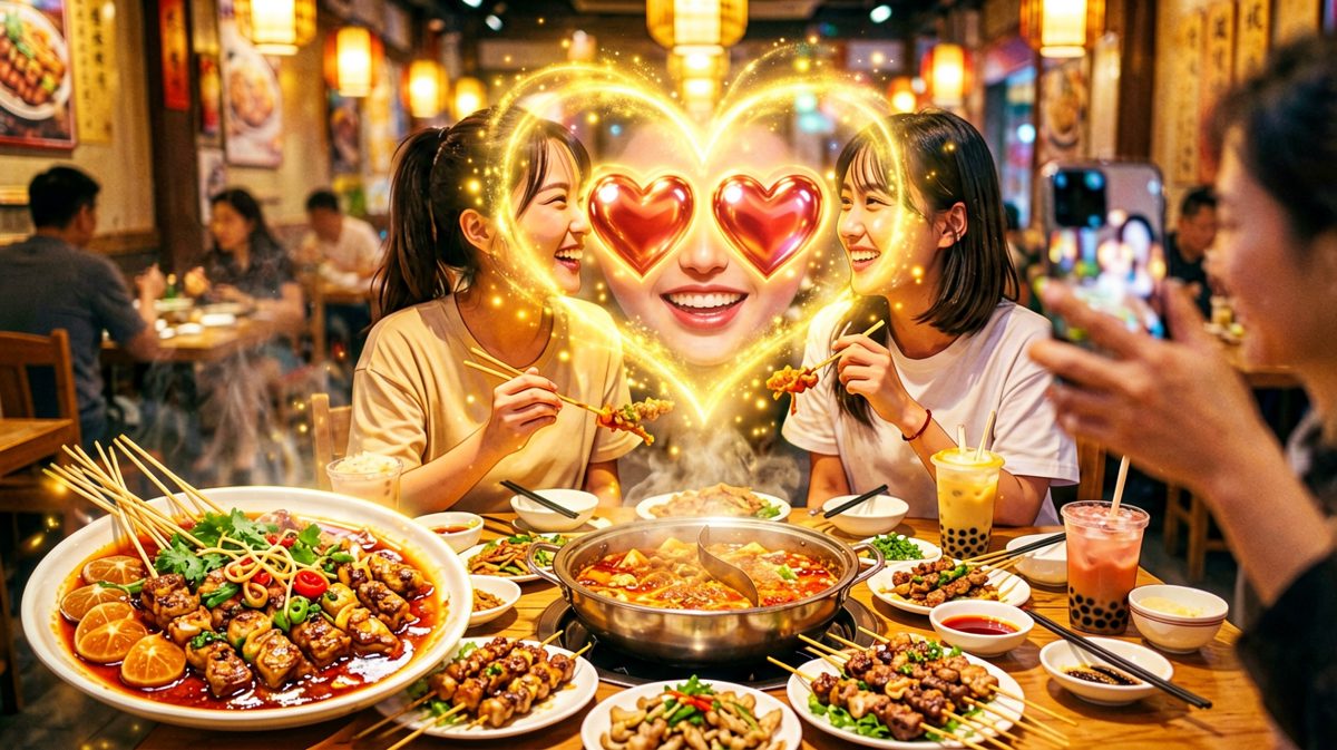 干饭人的眼睛，只有两种状态：发光和不发光。