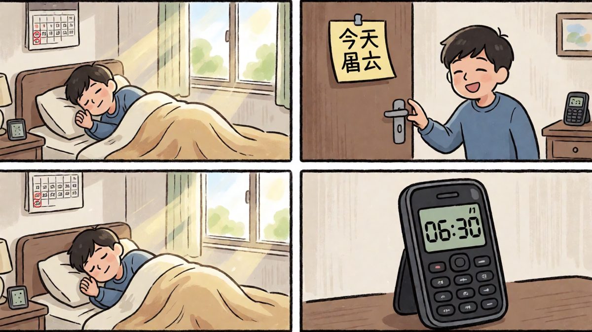 冷静，我查了一下……哦，今天是周六